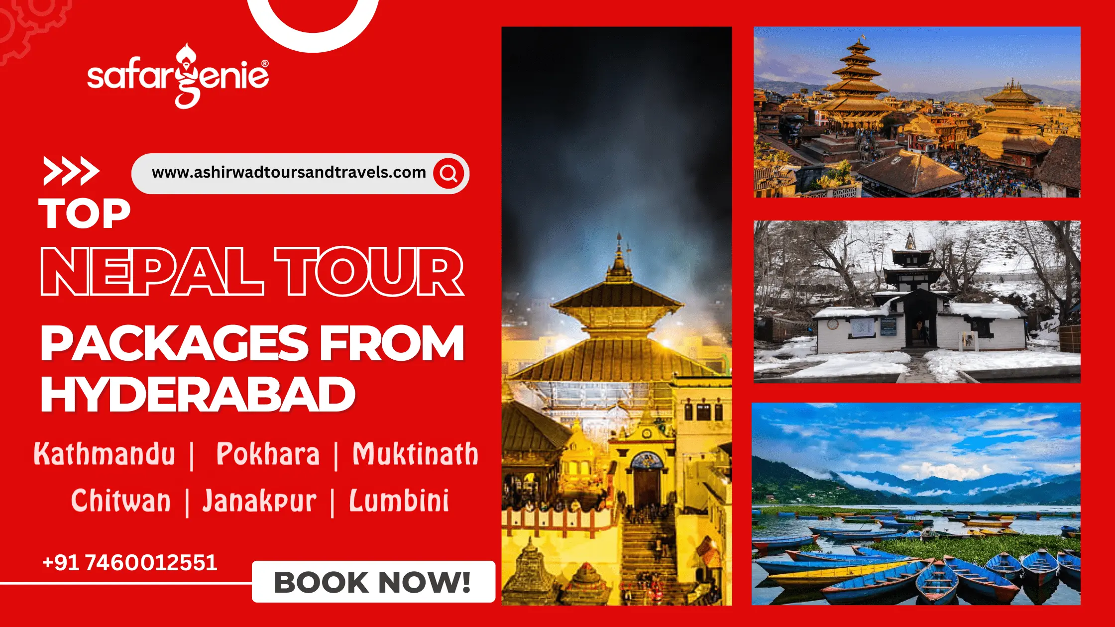 Embark On AHimalaya Odyssey With The Best Nepal Tour Package From Hyderabad 